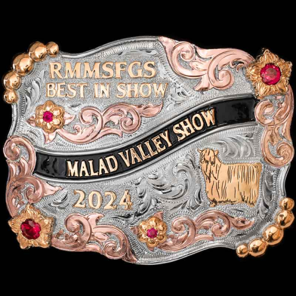 Santa Barbara Classic Belt Buckle